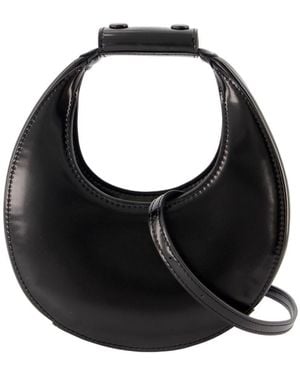 STAUD Good Night Moon Purse - Black