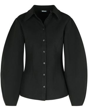 ROTATE BIRGER CHRISTENSEN Polyester Shirt - Black
