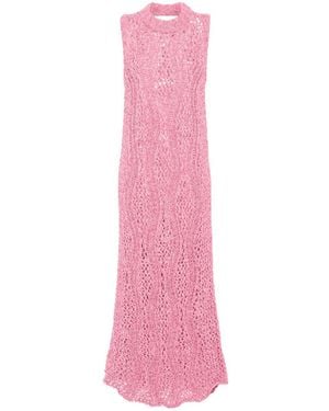 Rodebjer Vague Dress, Knitted - Pink