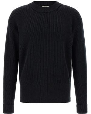 Lemaire Ribbed Wool Jumper - Blue