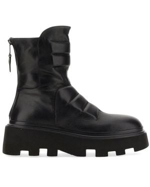 Elena Iachi Leather Boot - Black