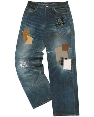 ANDERSSON BELL Patchwork Jeans - Blue