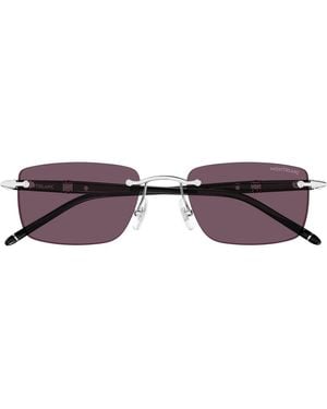 Montblanc Mb0344S Linea Meisterstück Sunglasses - Purple