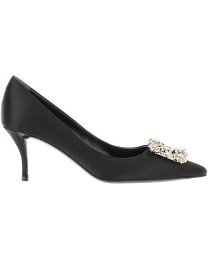 Roger Vivier Flat Shoes - Black