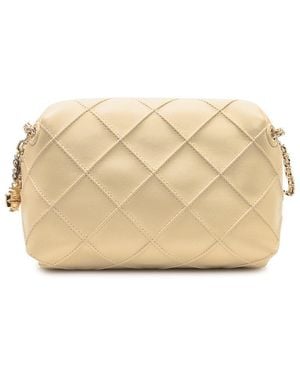 Tory Burch Quilted Shoulder Bag - Natural
