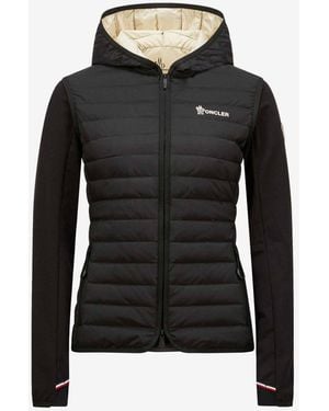 Moncler Stretch Quilted Cardigan - Black