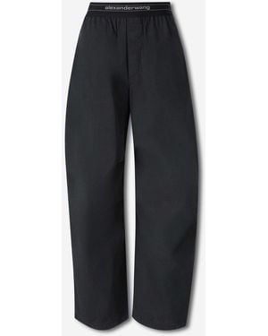 Alexander Wang Wide Leg Trousers - Blue