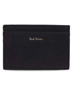 Paul Smith Leather Card Holder - Black
