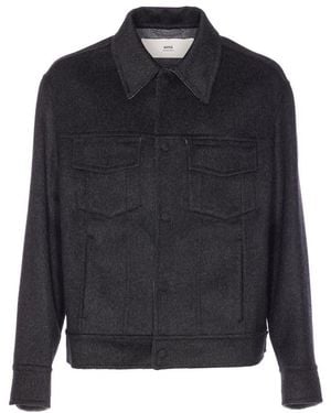 Ami Paris Jackets - Blue