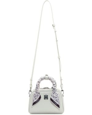 Amiri Bowling Bag Bandana - White