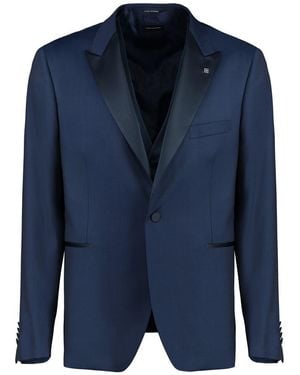 Tagliatore Wool Three-Pieces Suit - Blue