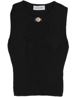 Marine Serre Top - Black