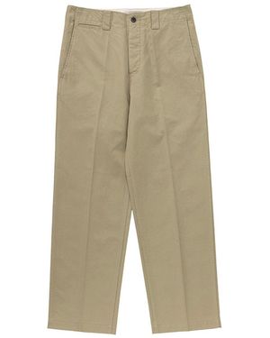 Visvim Wide Chino Pants - Natural