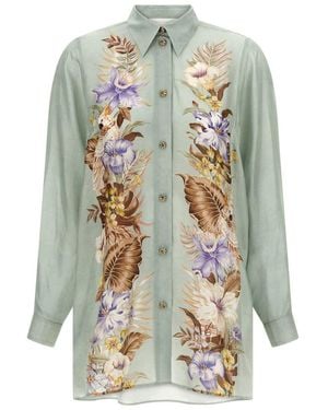Zimmermann 'Coco' Shirt - Gray