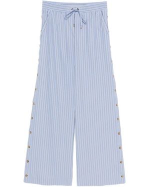 Zimmermann Wide-Leg Pants - Blue
