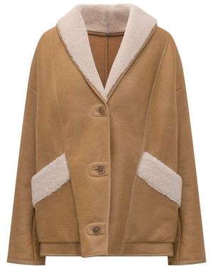 Salvatore Santoro Shearling Jacket - Brown