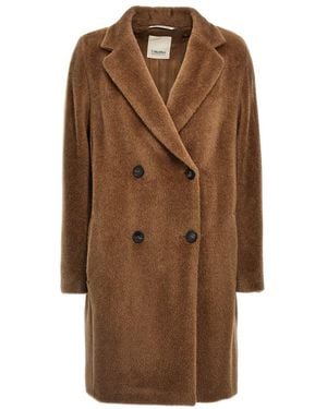 Max Mara 'Roseto' Coat - Brown