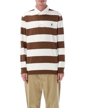 Polo Ralph Lauren Iconic Cotton Striped Rugby Shirt - Multicolor