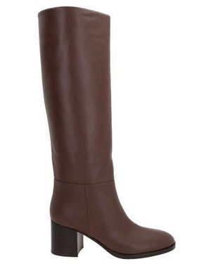 Gianvito Rossi Leather Boots - Brown