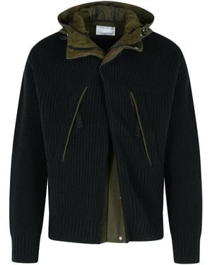 Sacai Wool Blend Jacket - Black