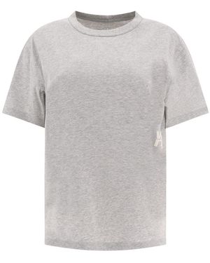 Alexander Wang T-Shirt With Logo - Gray