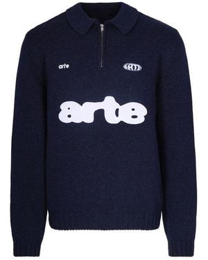 Arte' Polo Shirt - Blue