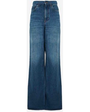 Chloé Wide Leg Jeans - Blue