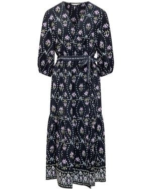 Ba&sh Scarf Style Print Dress - Black