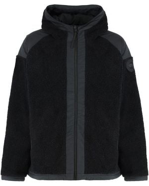 Canada Goose Reversible Fleece Bomber Alberni - Black