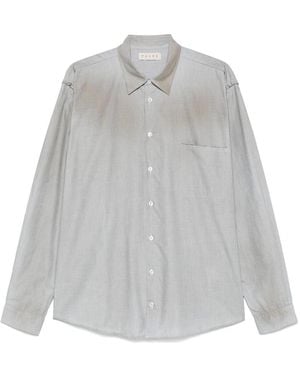 Paura Erzin Oversized Shirt Clothing - Gray