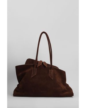 The Attico La Passeggiata Shoulder Bag - Brown