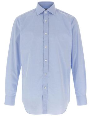 Brioni 'trevi Mark' Shirt - White