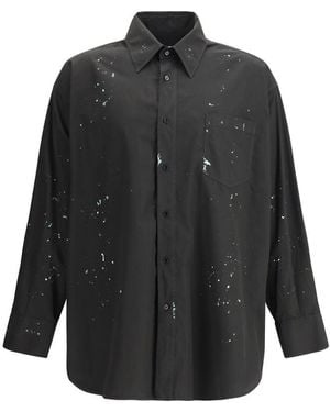MM6 by Maison Martin Margiela Shirts - Black
