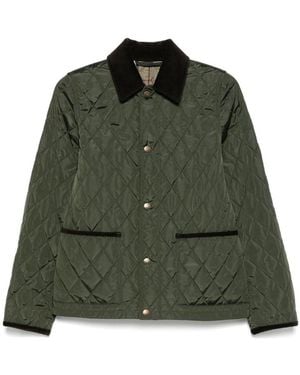 Burberry Nylon Quilted Jacket - Green