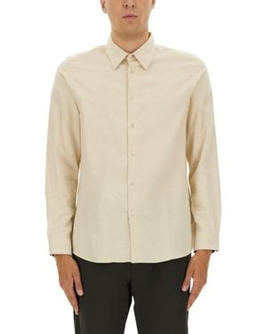 Paul Smith Regular Fit Shirt - Natural
