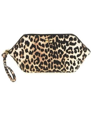 Ganni 'Bou Make Up' Beauty Case - Gray