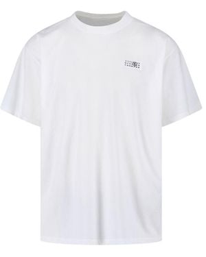 MM6 by Maison Martin Margiela T-Shirts And Polos - White