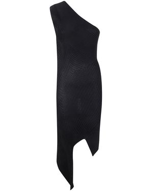 Issey Miyake Subdued Dress - Blue