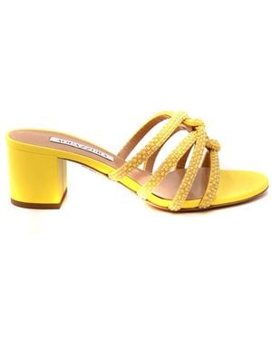 Aquazzura Sandals - Yellow