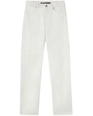 Jil Sander Five-Pocket Jeans - White