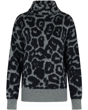 Stella McCartney Alpaca Blend Turtleneck Jumper - Grey