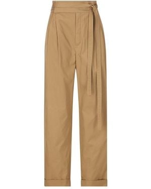 Saint Laurent Pants - Natural