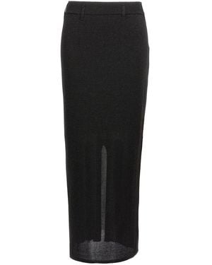 Missoni Vanity And Lamé Skirt - Black