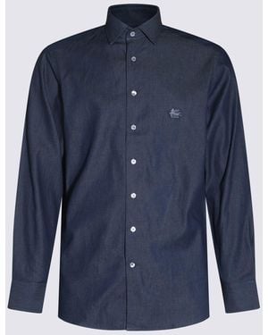 Etro Cotton Shirt - Blue