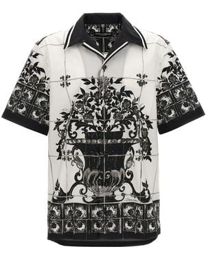 Dolce & Gabbana Cotton 'Hawaii' Shirt - Black