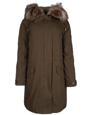 Yves Salomon Coats - Brown