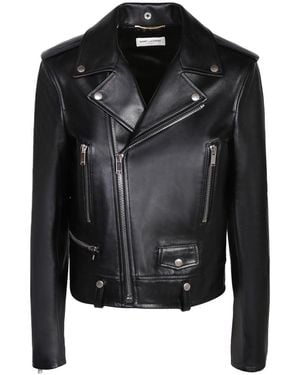 Saint Laurent Coats & Jackets - Black