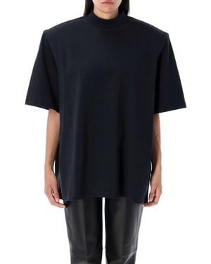 The Attico Cotton T-Shirt - Black