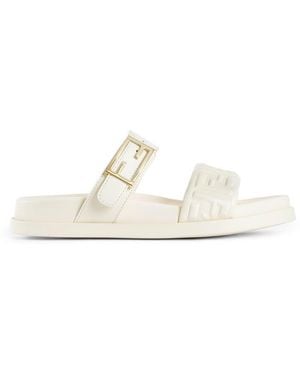 Fendi Sandals & Slides - White