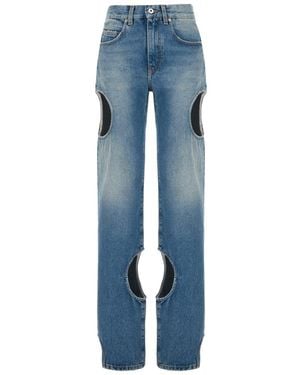 Off-White c/o Virgil Abloh Denim Meteor Jeans - Blue